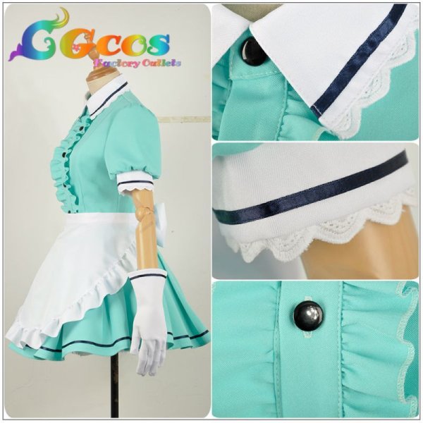 画像3: ブレンド・S 神崎 ひでり メイド服 コスプレ衣装  (3)