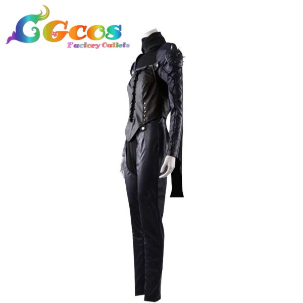 画像4: ペルソナ5 新島真 クイーン 戦闘服 コスプレ衣装 (4)