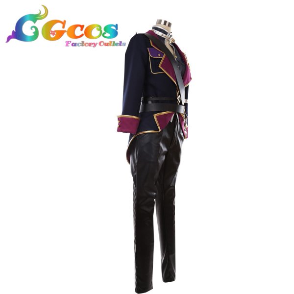 画像2: あんさんぶるスターズ! あんスタ 生け贄 不死者たちの復活祭 大神晃牙 コスプレ衣装 (2)