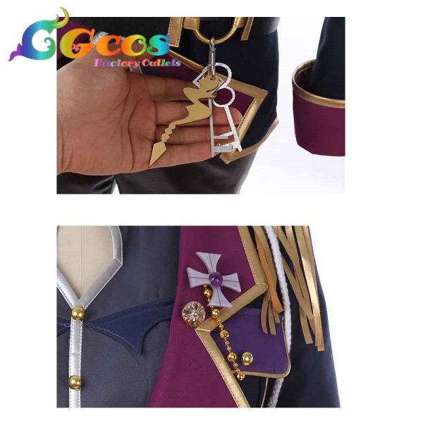 画像7: あんさんぶるスターズ! あんスタ 生け贄 不死者たちの復活祭 大神晃牙 コスプレ衣装 (7)