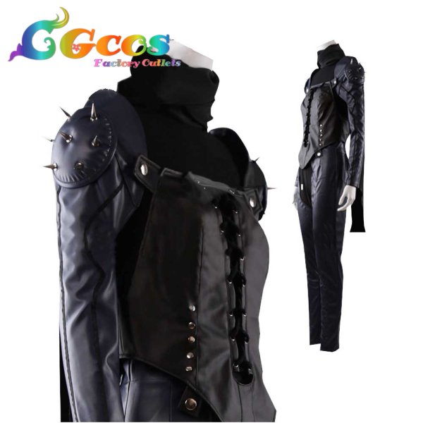 画像5: ペルソナ5 新島真 クイーン 戦闘服 コスプレ衣装 (5)