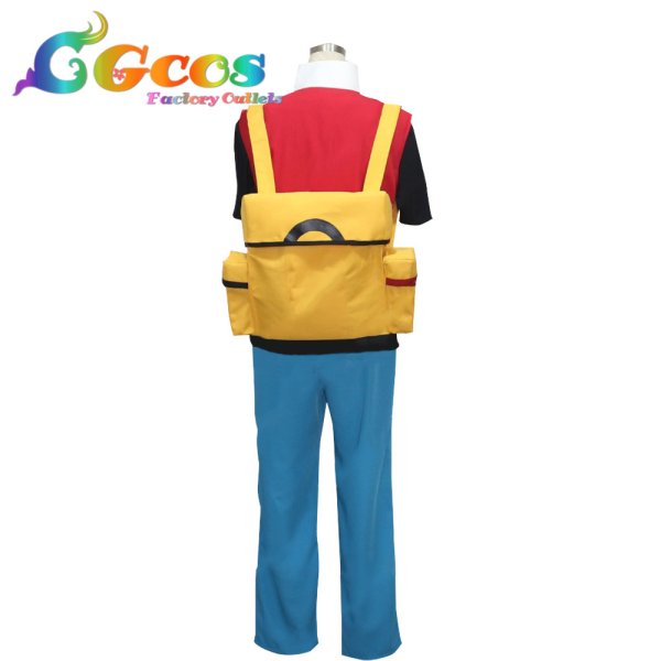 画像2: ポケットモンスター サトシ コスプレ衣装 (2)