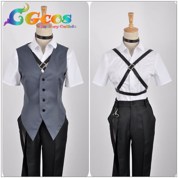 画像5: 文豪ストレイドッグス 中原中也 コスプレ衣装 (5)