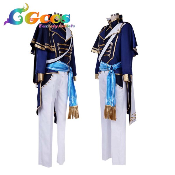 画像2: コスプレ衣装 あんさんぶるスターズ! 3rd CDジャケット 朱桜司 コスプレ衣装 (2)