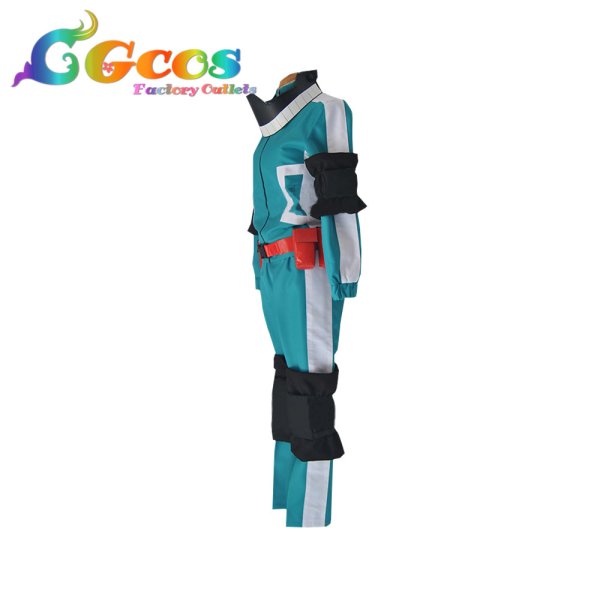 画像2: コスプレ衣装 僕のヒーローアカデミア 緑谷出久 戦闘服 (2)