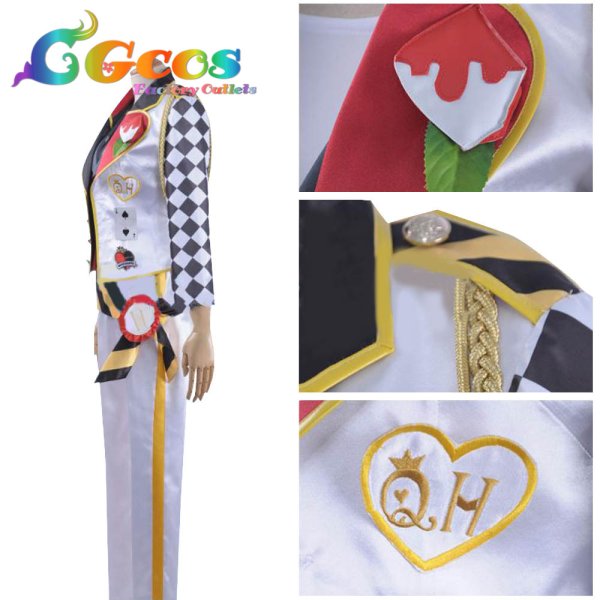 画像3: デュース・スペード Deuce Spade コスプレ衣装 (3)