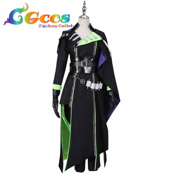 画像2: ディアソムニア寮 マレウス・ドラコニア Malleus Draconia コスプレ衣装 (2)