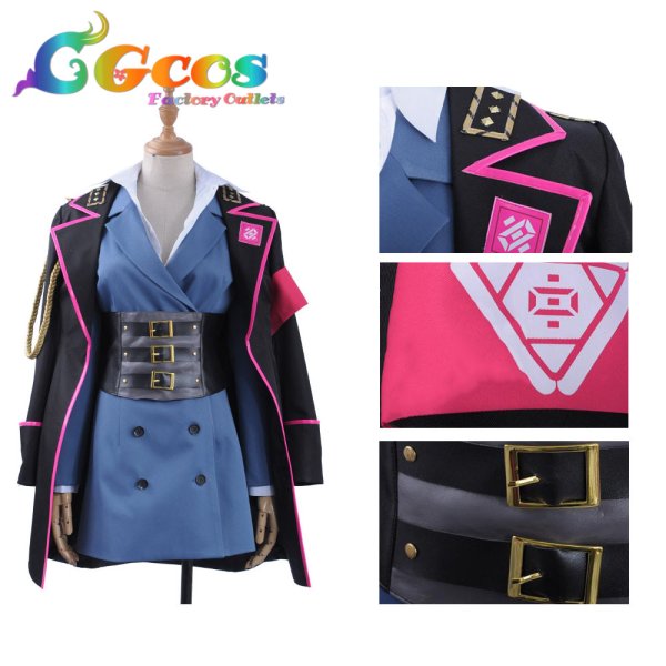 画像5: ヒプノシスマイク 勘解由小路無花果 コスプレ衣装 (5)