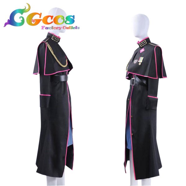 画像3: ヒプノシスマイク 東方天乙統女 コスプレ衣装 (3)