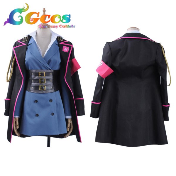 画像2: ヒプノシスマイク 勘解由小路無花果 コスプレ衣装 (2)