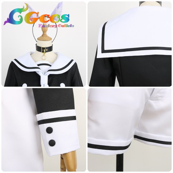 画像5: バーチャルYouTuber　VTuber　猫又おかゆ　コスプレ衣装 (5)