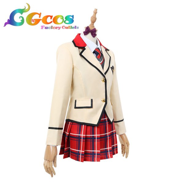 画像3: 制服シリーズ 　ジュリア　天海春香　高山紗代子　白石紬　宮尾美也　田中琴葉　如月千早　三浦あずさ　松田亜利沙　佐竹美奈子　島原エレナ　篠宮可憐　我那覇響　菊地真　豊川風花　コスプレ衣装 (3)