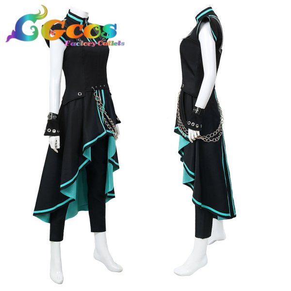 画像4: BanG Dream!(バンドリ) RAISE A SUILEN EXPOSE 'Burn out!!!' レイヤ コスプレ衣装 (4)