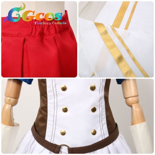 画像6: プリンセスコネクト!Re:Dive プリコネ プリコネR Princess Connect! ペコリーヌ ユースティアナ・フォン・アストライア コスプレ衣装 (6)