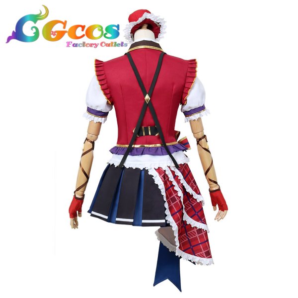 画像2: 「一部在庫あり」ラブライブ!虹ヶ咲学園スクールアイドル同好会 優木せつ菜 コスプレ衣装 (2)