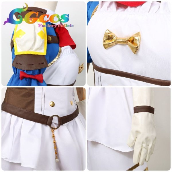 画像5: プリンセスコネクト!Re:Dive プリコネ プリコネR Princess Connect! ペコリーヌ ユースティアナ・フォン・アストライア コスプレ衣装 (5)