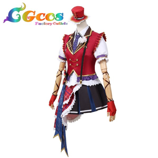 画像3: 「一部在庫あり」ラブライブ!虹ヶ咲学園スクールアイドル同好会 優木せつ菜 コスプレ衣装 (3)