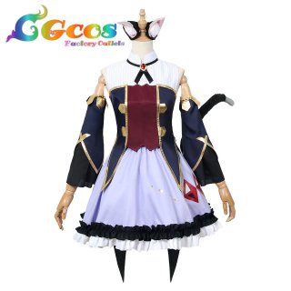 プリンセスコネクト Re:Dive 風 キャル 黒猫 コスプレ 衣装