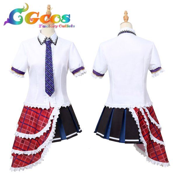 画像5: 「一部在庫あり」ラブライブ!虹ヶ咲学園スクールアイドル同好会 優木せつ菜 コスプレ衣装 (5)