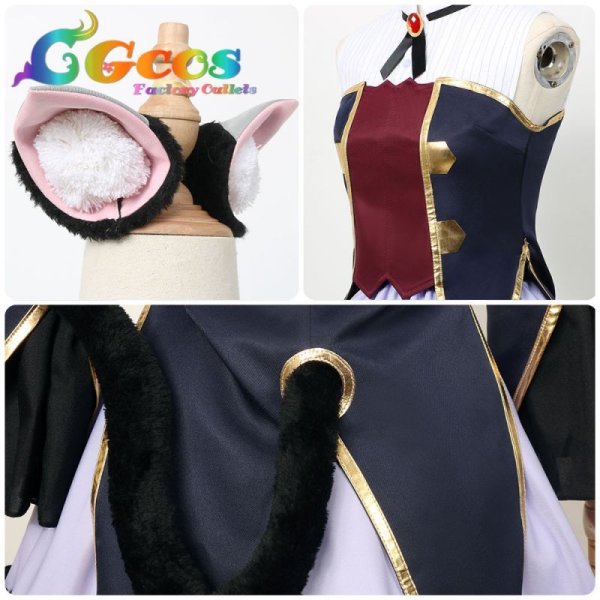 画像8: プリンセスコネクト!Re:Dive プリコネ プリコネR Princess Connect! キャル 百地希留耶 コスプレ衣装 (8)