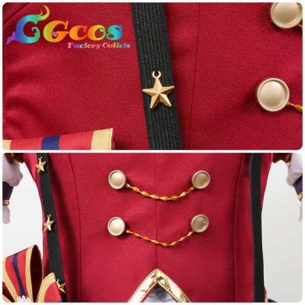 画像10: 「一部在庫あり」ラブライブ!虹ヶ咲学園スクールアイドル同好会 優木せつ菜 コスプレ衣装 (10)