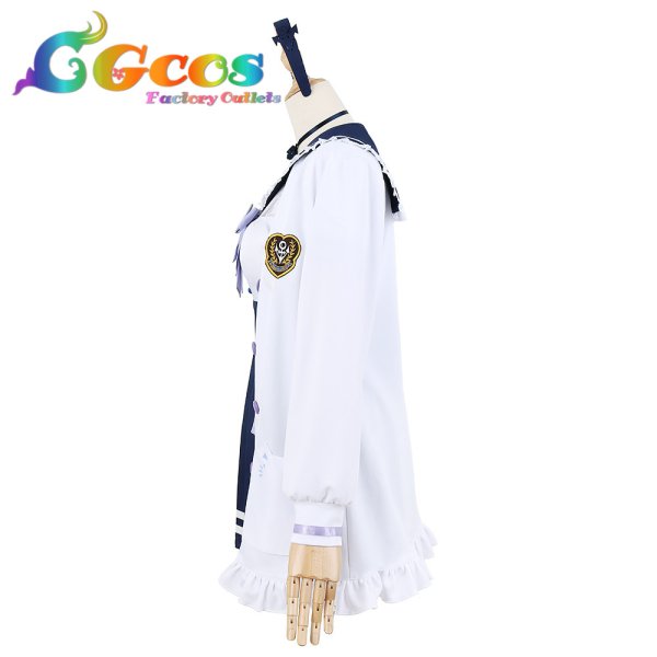 画像4: 「一部在庫あり」バーチャルYouTuber VTuber 湊あくあ 新衣装 コスプレ衣装 (4)