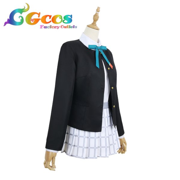 画像3: ラブライブ!虹ヶ咲学園スクールアイドル同好会 スクスタ 虹ヶ咲学園 エマ・ヴェル 冬服 コスプレ衣装 (3)