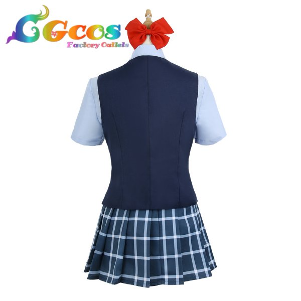 画像2: ラブライブ!虹ヶ咲学園スクールアイドル同好会 スクスタ 虹ヶ咲学園 桜坂しずく 夏服 コスプレ衣装 (2)