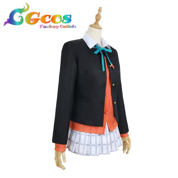 画像3: ラブライブ!虹ヶ咲学園スクールアイドル同好会 スクスタ 虹ヶ咲学園 近江彼方 冬服 コスプレ衣装 (3)