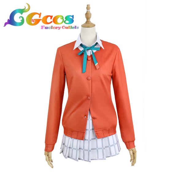 画像4: ラブライブ!虹ヶ咲学園スクールアイドル同好会 スクスタ 虹ヶ咲学園 近江彼方 冬服 コスプレ衣装 (4)
