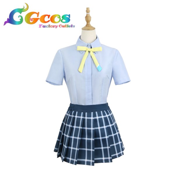 画像4: ラブライブ!虹ヶ咲学園スクールアイドル同好会 スクスタ 虹ヶ咲学園 桜坂しずく 夏服 コスプレ衣装 (4)