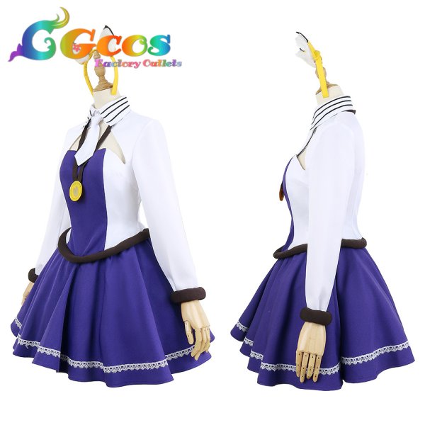 画像3: ラブライブ!虹ヶ咲学園スクールアイドル同好会 わくわくアニマル 朝香果林 コスプレ衣装 (3)