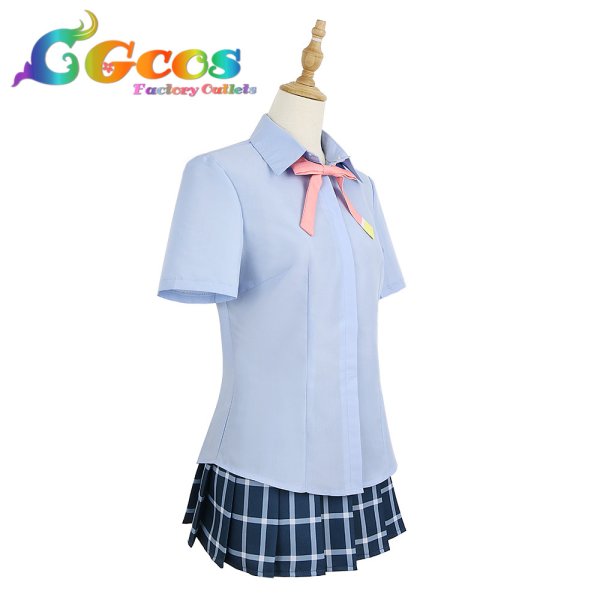 画像3: ラブライブ!虹ヶ咲学園スクールアイドル同好会 スクスタ 虹ヶ咲学園 高咲侑 夏服 コスプレ衣装 (3)