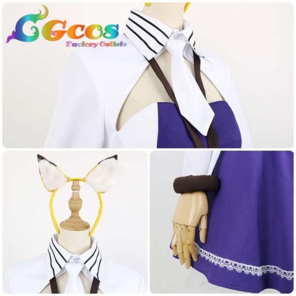 画像4: ラブライブ!虹ヶ咲学園スクールアイドル同好会 わくわくアニマル 朝香果林 コスプレ衣装 (4)