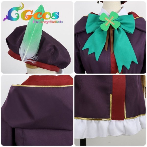 画像8: プリンセスコネクト!Re:Dive プリコネ プリコネR Princess Connect! 聖テレサ女学院 アオイ コスプレ衣装 (8)