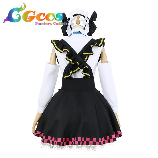 画像4: バーチャルYouTuber Vtuber 百鬼あやめ コスプレ衣装 (4)