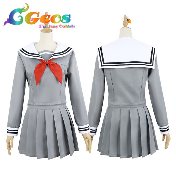 画像4: プロジェクトセカイ カラフルステージ! プロセカ 天馬咲希 桃井愛莉 制服 コスプレ衣装 (4)