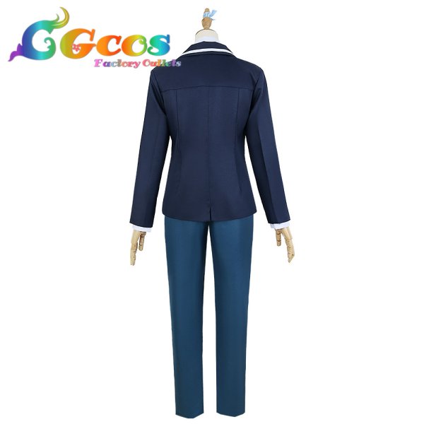 画像3: プロジェクトセカイ カラフルステージ! プロセカ 青柳冬弥 制服 コスプレ衣装 (3)