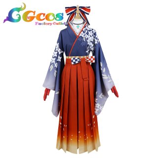 コスプレウィッグ バーチャルYouTuber VTuber 不知火フレア 3D通常衣装