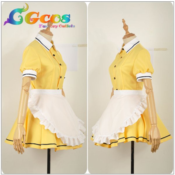 画像2: ブレンド・S 星川 麻冬 メイド服 コスプレ衣装 (2)