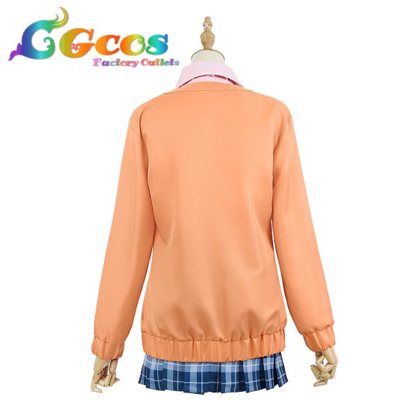 画像3: プロジェクトセカイ カラフルステージ! プロセカ 東雲絵名 制服 コスプレ衣装 (3)