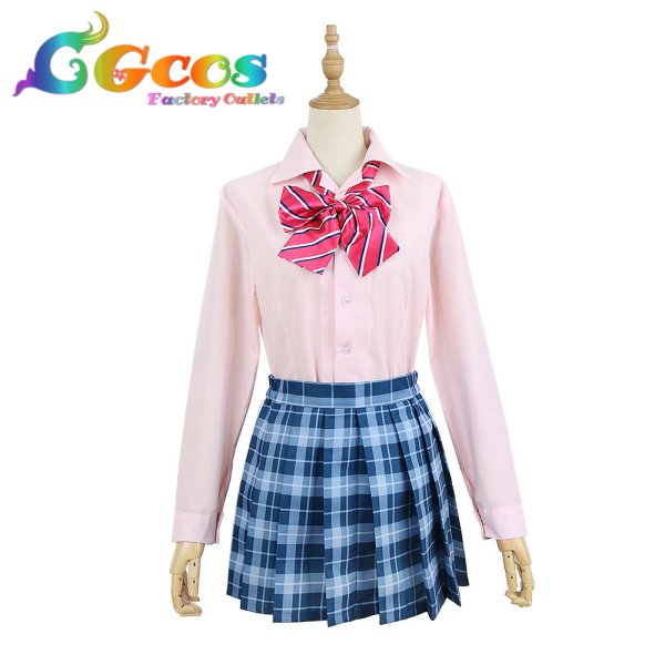 画像4: プロジェクトセカイ カラフルステージ! プロセカ 東雲絵名 制服 コスプレ衣装 (4)