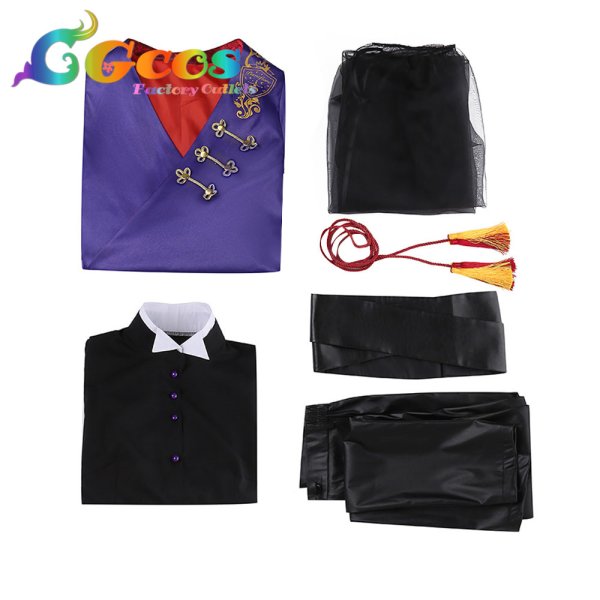 画像4: ポムフィオーレ寮 ヴィル・シェーンハイト Vil Schoenheit 白雪姫 コスプレ衣装 (4)