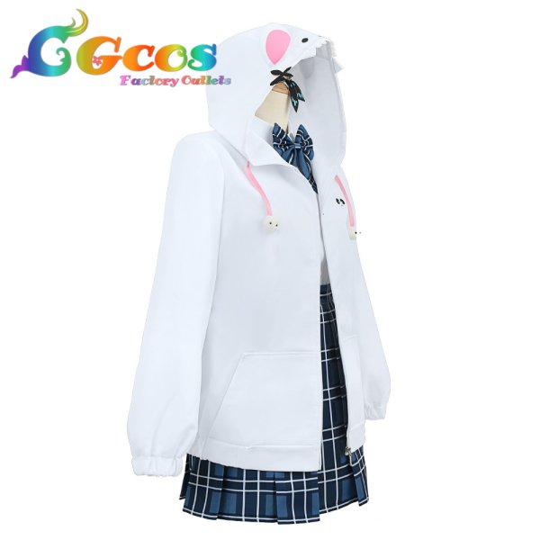 画像2: バーチャルYouTuber VTuber  潤羽るしあ 日常衣装 コスプレ衣装 (2)