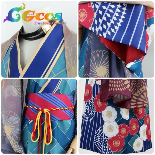 画像5: A3!(エースリー) 春組 SUMMER YUKATA COLLECTION びろーど納涼祭 皆木綴 コスプレ衣装 (5)