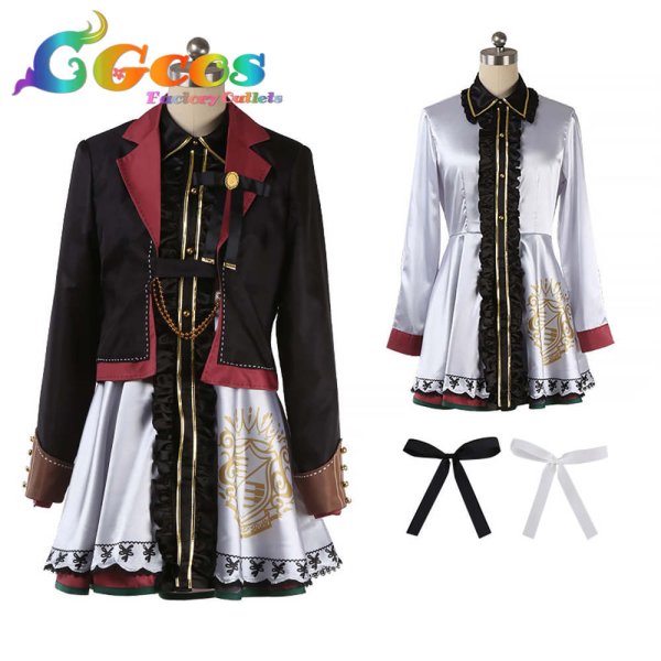 画像5: プロジェクトセカイ カラフルステージ!feat.初音ミク RAD DOGS 小豆沢こはね コスプレ衣装 (5)