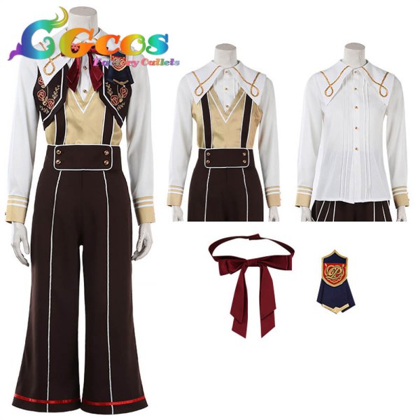 画像6: あんさんぶるスターズ! スカウト!プリティ5 巴日和 白鳥藍良 鳴上嵐 姫宮桃李 影片みか コスプレ衣装 (6)