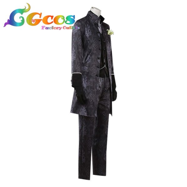 画像2: イグニハイド寮 イデア・シュラウド Idia Shroud なりきり花婿 コスプレ衣装 (2)