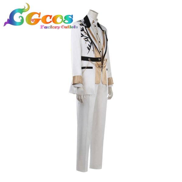 画像2: あんさんぶるスターズ! Music 蓮巳敬人 月永レオ 天祥院英智 衣更真緒 高峯翠 Ring.A.Bell衣装 コスプレ衣装 (2)