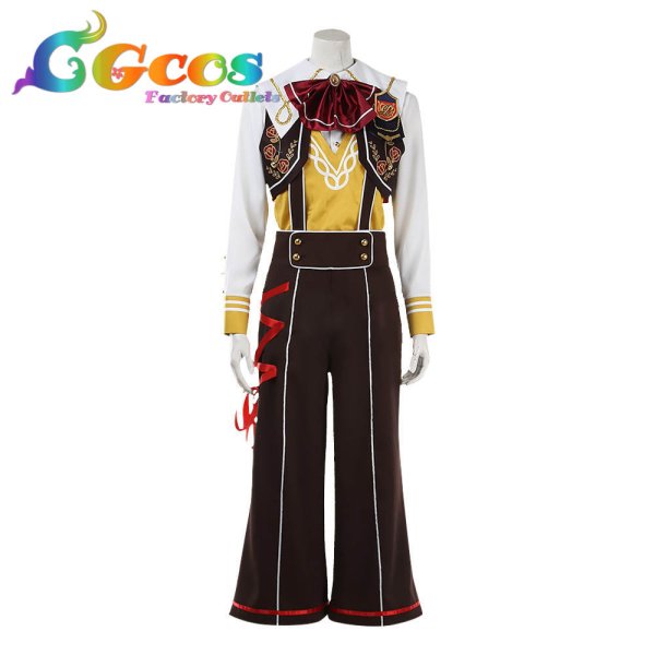 画像2: あんさんぶるスターズ! スカウト!プリティ5 巴日和 白鳥藍良 鳴上嵐 姫宮桃李 影片みか コスプレ衣装 (2)